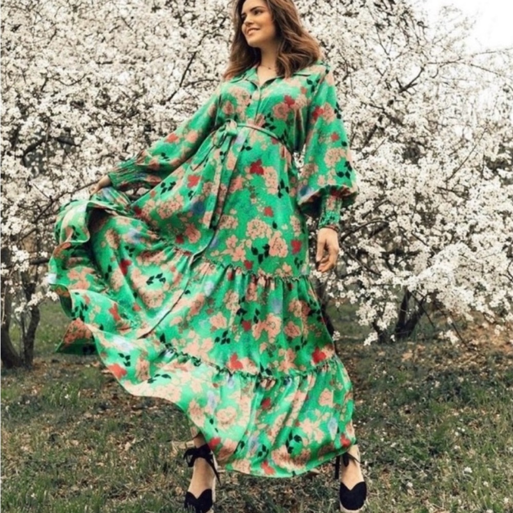 Misa Maxi Shirt Dress